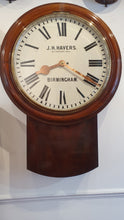Load image into Gallery viewer, A Rare Victorian 24-inch English Drop Dial Clock
