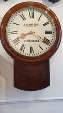 Load image into Gallery viewer, A Rare Victorian 24-inch English Drop Dial Clock