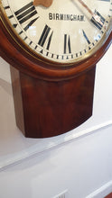 Load image into Gallery viewer, A Rare Victorian 24-inch English Drop Dial Clock
