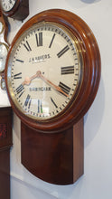 Load image into Gallery viewer, A Rare Victorian 24-inch English Drop Dial Clock