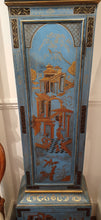 Load image into Gallery viewer, An English George III Blue Laquered Longcase Clock