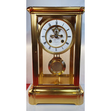 Load image into Gallery viewer, A French Gilt Bronze Four-Glass Clock By Le Roy
