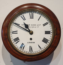 Load image into Gallery viewer, A 8-Inch Mahogany Dial Clock
