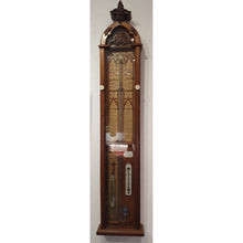 Load image into Gallery viewer, A turn if the century admiral Fitzroy oak barometer.
