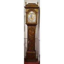 Load image into Gallery viewer, A George III Laquered Longcase Clock. 8 day brass Dial movement. Very original laquered case.
