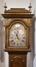 Load image into Gallery viewer, A George III Laquered Longcase Clock. 8 day brass Dial movement. Very original laquered case.