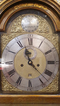 Load image into Gallery viewer, A George III Laquered Longcase Clock. 8 day brass Dial movement. Very original laquered case.