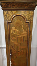 Load image into Gallery viewer, A George III Laquered Longcase Clock. 8 day brass Dial movement. Very original laquered case.