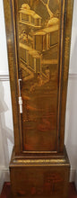 Load image into Gallery viewer, A George III Laquered Longcase Clock. 8 day brass Dial movement. Very original laquered case.