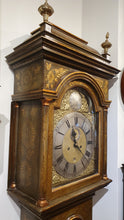 Load image into Gallery viewer, A George III Laquered Longcase Clock. 8 day brass Dial movement. Very original laquered case.