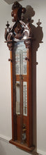 Load image into Gallery viewer, A Victorian oak admiral Fitzroy barometer
