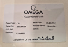 Load image into Gallery viewer, A 1968 Omega constellation with quick set date, original strap And Box, steel case.