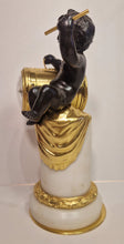 Load image into Gallery viewer, A Small French Cherub Clock 19th Cent.