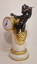 Load image into Gallery viewer, A Small French Cherub Clock 19th Cent.