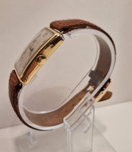 Load image into Gallery viewer, A Rectangular Large Size 1930s 18ct Gold Omega Wrist Watch.