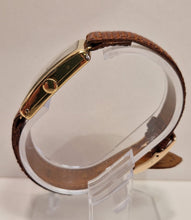 Load image into Gallery viewer, A Rectangular Large Size 1930s 18ct Gold Omega Wrist Watch.