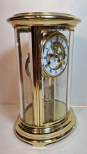 Load image into Gallery viewer, A Fine Quality Late 19th Cent French polished and laquered drum shape Four-Glass Clock
