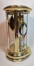 Load image into Gallery viewer, A Fine Quality Late 19th Cent French polished and laquered drum shape Four-Glass Clock