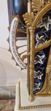 Load image into Gallery viewer, A Rousseau, Paris, a good late 19th century bras en l'air mantel clock,