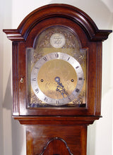 Load image into Gallery viewer, An Elliot Mahogany 1920's Tubular Chime Grandmother Clock