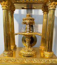 Load image into Gallery viewer, An Unusual Large French Clock With Waterfall Automation