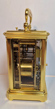 Load image into Gallery viewer, A Hunt & Roskell Retailed Repeater Carriage Clock