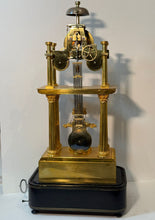 Load image into Gallery viewer, An Unusual Large French Clock With Waterfall Automation