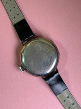 Load image into Gallery viewer, Rolex Ladies’ Silver Half-Hunter Guilloché Enamel Cocktail Watch