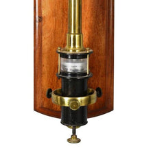 Load image into Gallery viewer, A Late Victorian Black Laquered Fortin Barometer By Negretti
