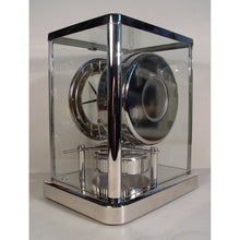 Load image into Gallery viewer, A Rhodium Plated 1990 Jaeger 540 Cal Swiss Elysee Atmos Clock