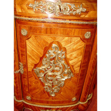 Load image into Gallery viewer, A Near Pair of 19th Century French Kingwood, Rosewood and Gilt Brass Mounted Side Cabinets,