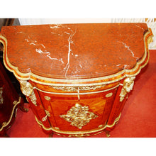 Load image into Gallery viewer, A Near Pair of 19th Century French Kingwood, Rosewood and Gilt Brass Mounted Side Cabinets,