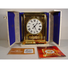Load image into Gallery viewer, A 1960's Jaeger National Maritime Museum Classic Model Swiss Atmos Clock With Box And Papers.