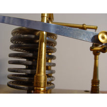 Load image into Gallery viewer, A 1920's Mahogany English Barograph With Chart Draw And Ink Bottle