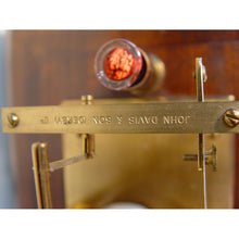Load image into Gallery viewer, A 1920&#39;s Mahogany English Barograph With Chart Draw And Ink Bottle By John Davis, London
