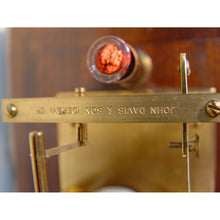Load image into Gallery viewer, A 1920's Mahogany English Barograph With Chart Draw And Ink Bottle By John Davis, London