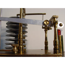 Load image into Gallery viewer, A 1920's Mahogany English Barograph With Chart Draw And Ink Bottle By John Davis, London
