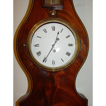 Load image into Gallery viewer, A 12 Inch Dial Giant Size 19th Cent Regency Wheel Barometer With Clock