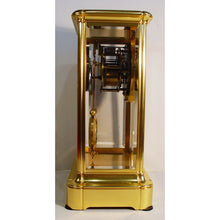 Load image into Gallery viewer, A John Walker, London, Late 19th Cent French Gilt Bronze Gorge Cased Four-Glass Clock