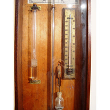 Load image into Gallery viewer, A late 19th century Mahogany Admiral Fitzroy Antique Barometer