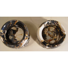 Load image into Gallery viewer, A Stunning 1920s French Grey Breccia Marble And Silver Plated Bronze Three Piece Clock Set