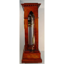 Load image into Gallery viewer, An Early 19th cent French Mahogany Portico Table Regulator Clock With Knife Edge Suspensio