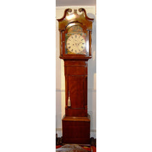 Load image into Gallery viewer, A Regency Flame Mahogany 8-day Weight Driven Scottish Chiming Longcase Clock By "A.P.Given"
