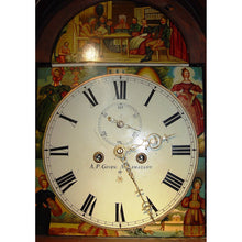 Load image into Gallery viewer, A Regency Flame Mahogany 8-day Weight Driven Scottish Chiming Longcase Clock By "A.P.Given"