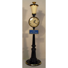 Load image into Gallery viewer, A 1960's Jaeger Le Coultre Gilt Brass Lamp Post Clock