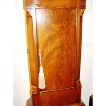 Load image into Gallery viewer, A Regency Flame Mahogany 8-day Weight Driven Scottish Chiming Longcase Clock By "A.P.Given"