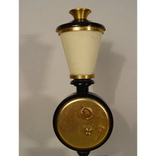 Load image into Gallery viewer, A 1960's Jaeger Le Coultre Gilt Brass Lamp Post Clock