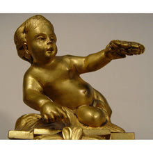 Load image into Gallery viewer, A Small Size Lovely French Louis XVI Style White Carrera Marble And Gilt Bronze Clock