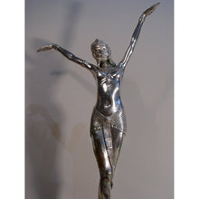 Load image into Gallery viewer, DEMETRE CHIPARUS | DANCER WITH SCARAB HALTER A GILT-BRONZE FIGURE, CIRCA 1925
