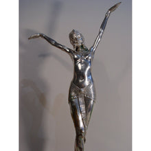 Load image into Gallery viewer, DEMETRE CHIPARUS | DANCER WITH SCARAB HALTER A GILT-BRONZE FIGURE, CIRCA 1925
